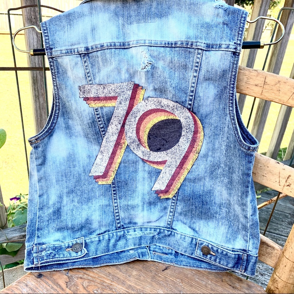 Custom Jean Vest - Picture 3 of 9